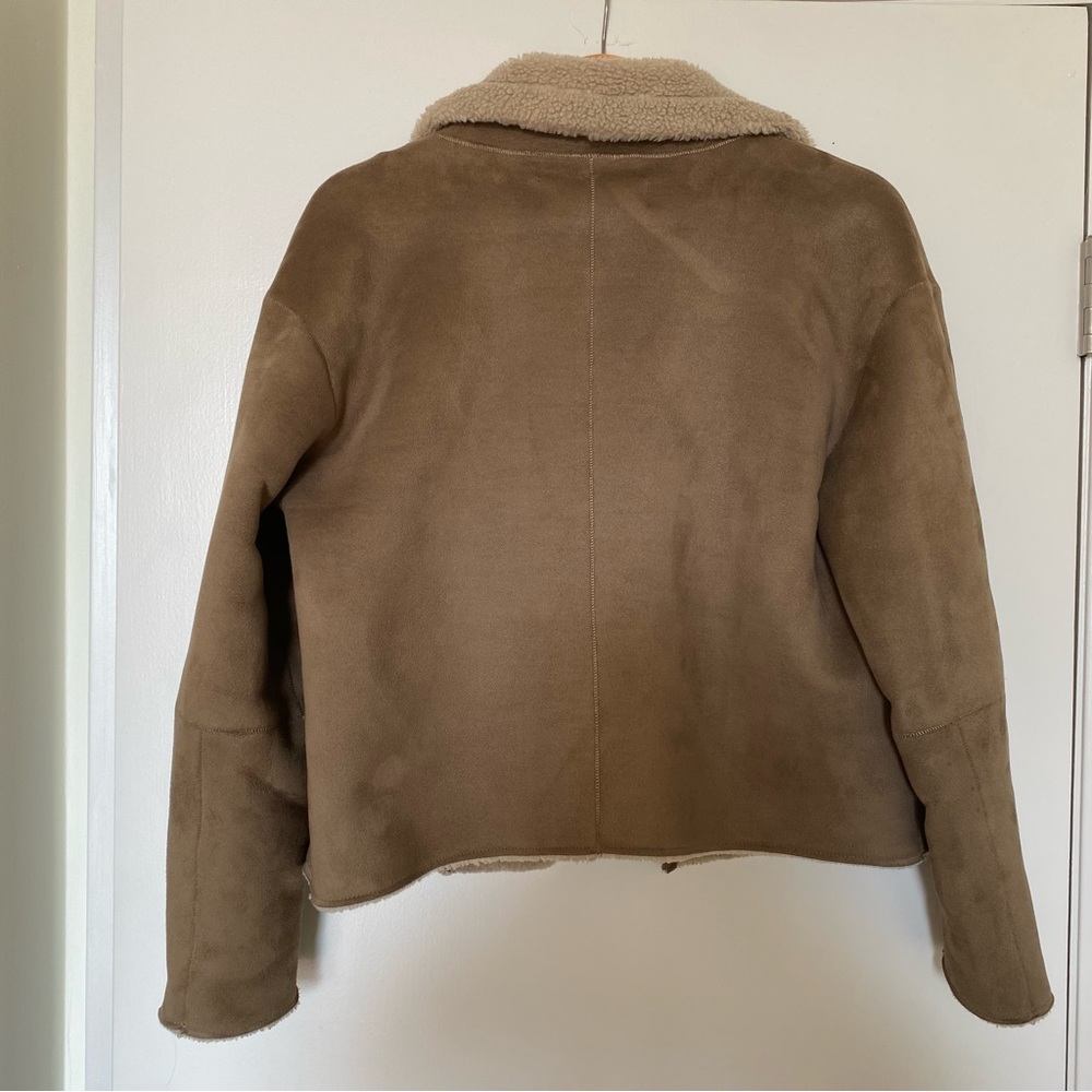 Zara Shearling Jacket - image 3